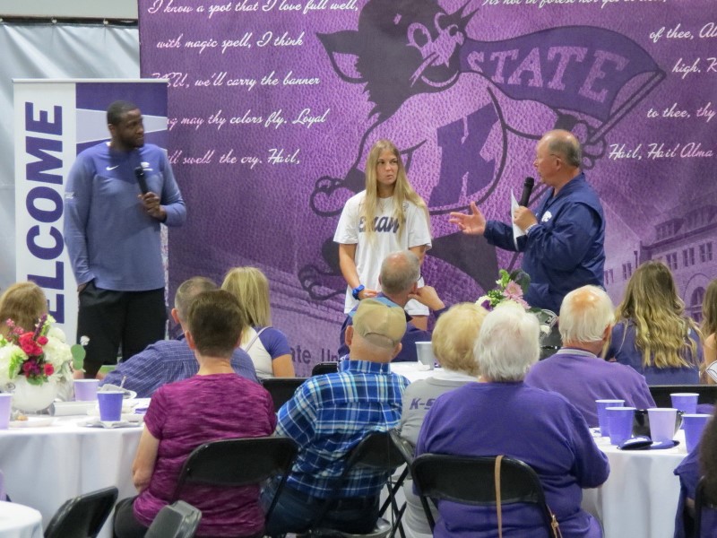 Kansas State Catbackers Tour makes stop in Emporia KVOE